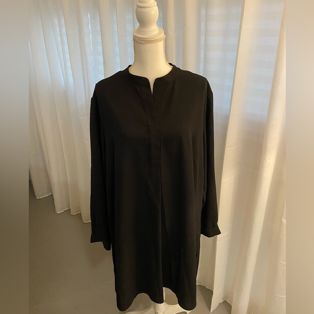 Anne Klein Plus Size Black Tunic